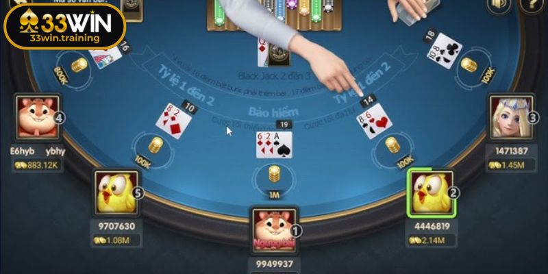 Quy tắc chơi Xì Dách từ 33WIN bạn cần biết