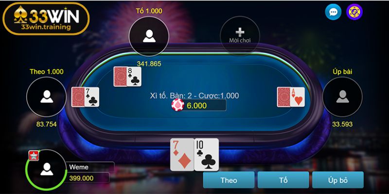 Hiểu thêm về game Xì Tố 33WIN
